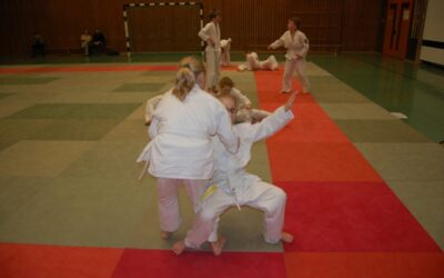 Mit Gelbgurt vorweihnachtliches Geschenk gemacht