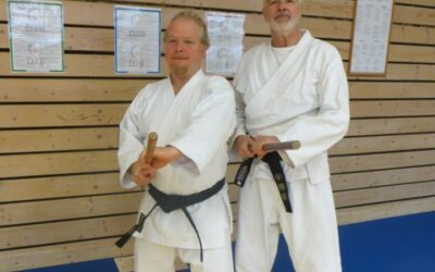 Den 1. Dan im Hanbo-Jutsu erreicht