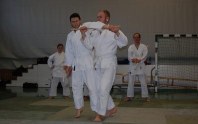 Erste Hanbo-Jutsu Prüfung in der Abteilung