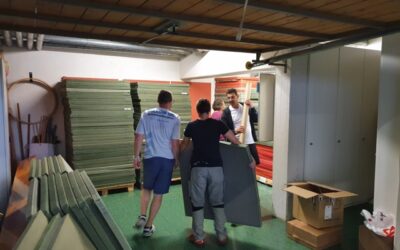 Aktion: Matten putzen