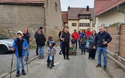 Endlich wurde wieder gewandert