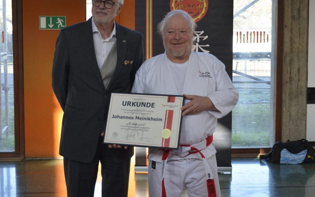 7. Dan für unseren Abteilungsleiter