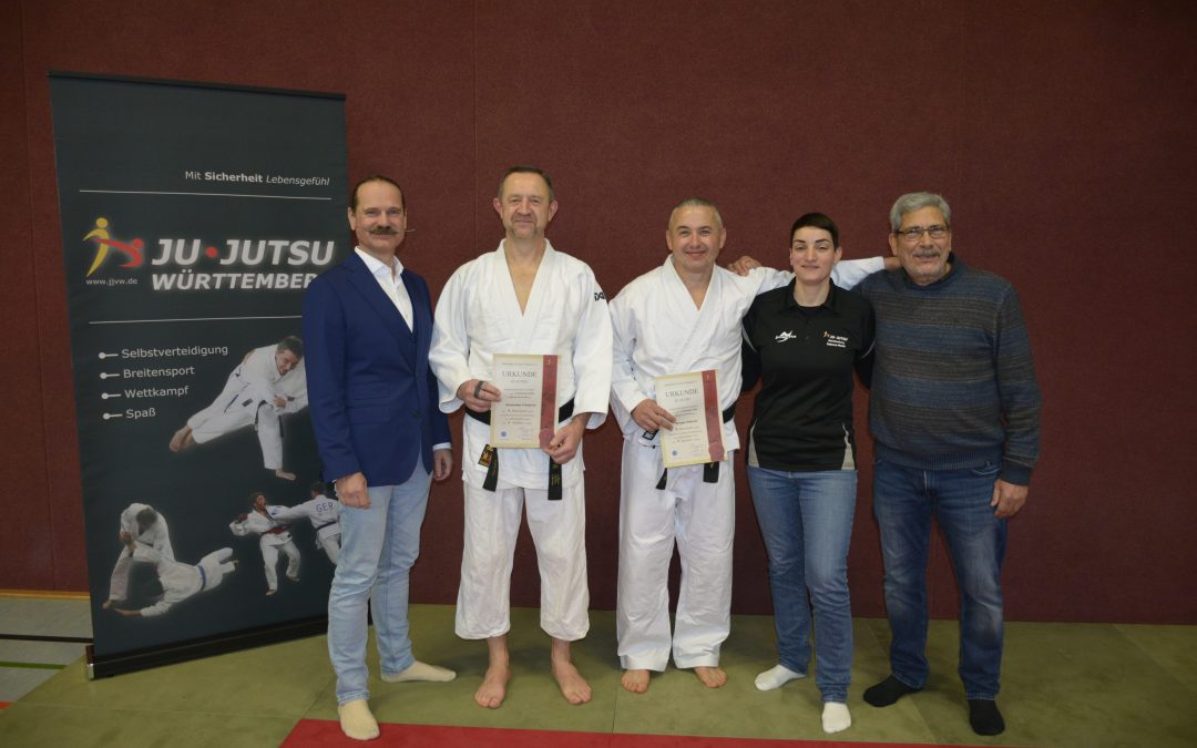 Zwei Mergentheimer erfolgreich bei Danprüfung