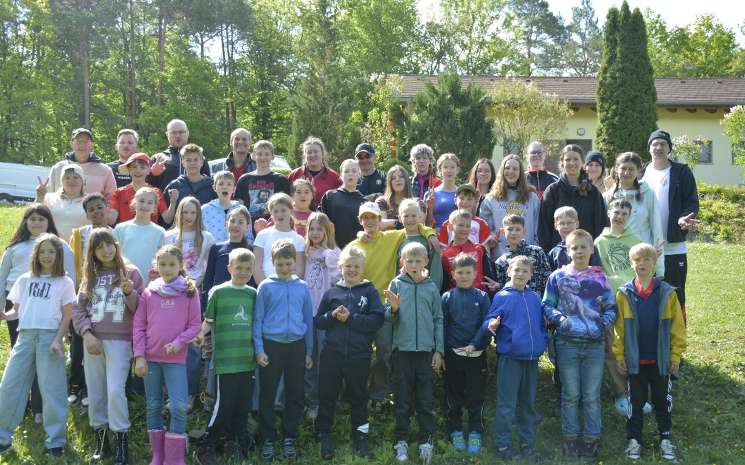 Zeltlagermeute trotzte dem Wetter