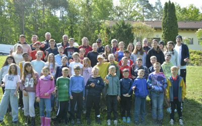 Zeltlagermeute trotzte dem Wetter